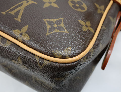Pre-Owned #BP R710087 Louis Vuitton Monogram Hudson Shoulder Bag M40027