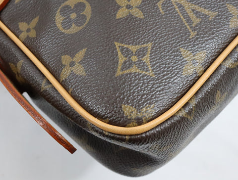 Pre-Owned #BP R710087 Louis Vuitton Monogram Hudson Shoulder Bag M40027