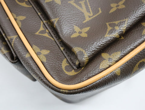 Pre-Owned #BP60263 Louis Vuitton Monogram Multipli Cite Shoulder Bag M51162