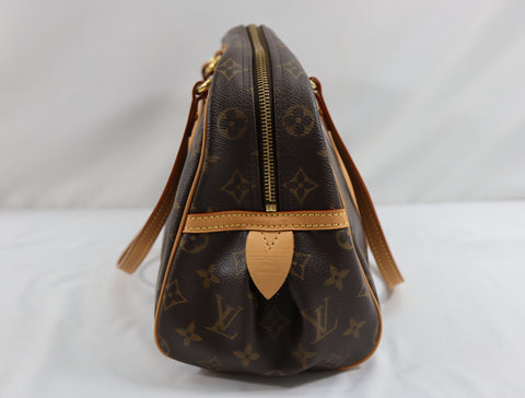 Pre-Owned #BP63350 Louis Vuitton Monogram Montorgueil PM Shoulder Bag Brown M95565