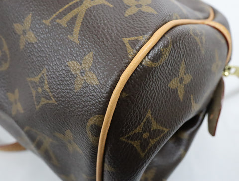 Pre-Owned #BP63350 Louis Vuitton Monogram Montorgueil PM Shoulder Bag Brown M95565