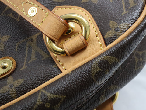 Pre-Owned #BP63350 Louis Vuitton Monogram Montorgueil PM Shoulder Bag Brown M95565