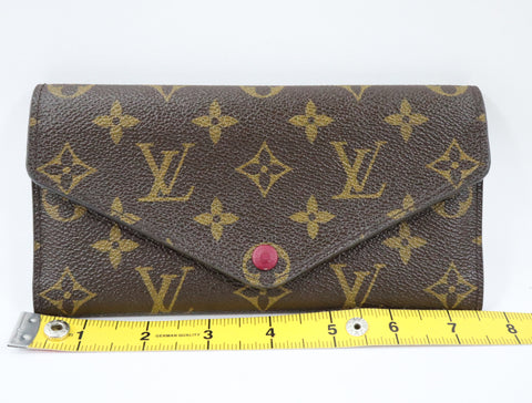 Pre-Owned #R1216 Louis Vuitton Monogram Portefeuille Josephine Wallet M60708