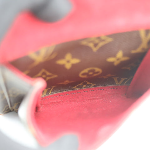 Pre-Owned #BP 704091 Louis Vuitton Monogram Viva Cite PM Crossbody Bag Brown M51165