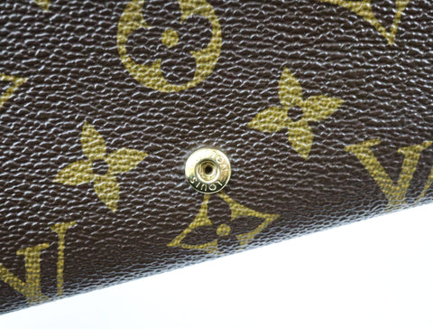 Pre-Owned #R1216 Louis Vuitton Monogram Portefeuille Josephine Wallet M60708