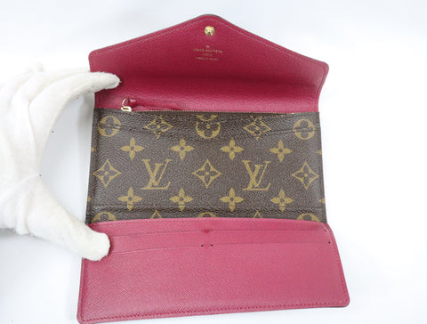 Pre-Owned #R1216 Louis Vuitton Monogram Portefeuille Josephine Wallet M60708