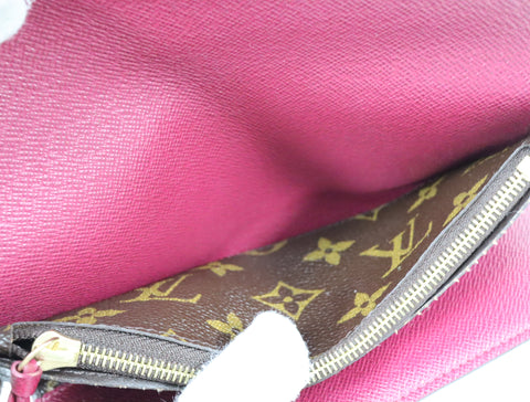 Pre-Owned #R1216 Louis Vuitton Monogram Portefeuille Josephine Wallet M60708