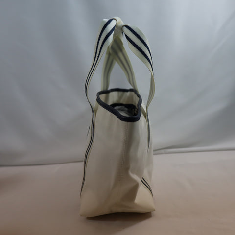 Pre-Owned #23036 CHANEL Sports Line Tote Bag Tennis Tote Shoulder Bag Racket Pattern