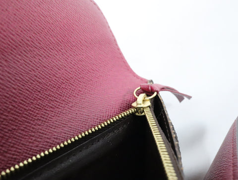 Pre-Owned #R1216 Louis Vuitton Monogram Portefeuille Josephine Wallet M60708