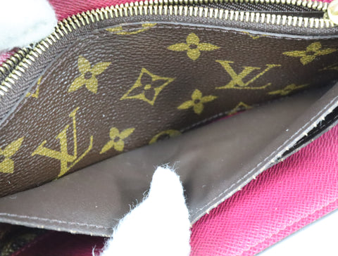 Pre-Owned #R1216 Louis Vuitton Monogram Portefeuille Josephine Wallet M60708