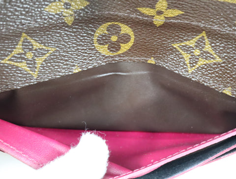Pre-Owned #R1216 Louis Vuitton Monogram Portefeuille Josephine Wallet M60708