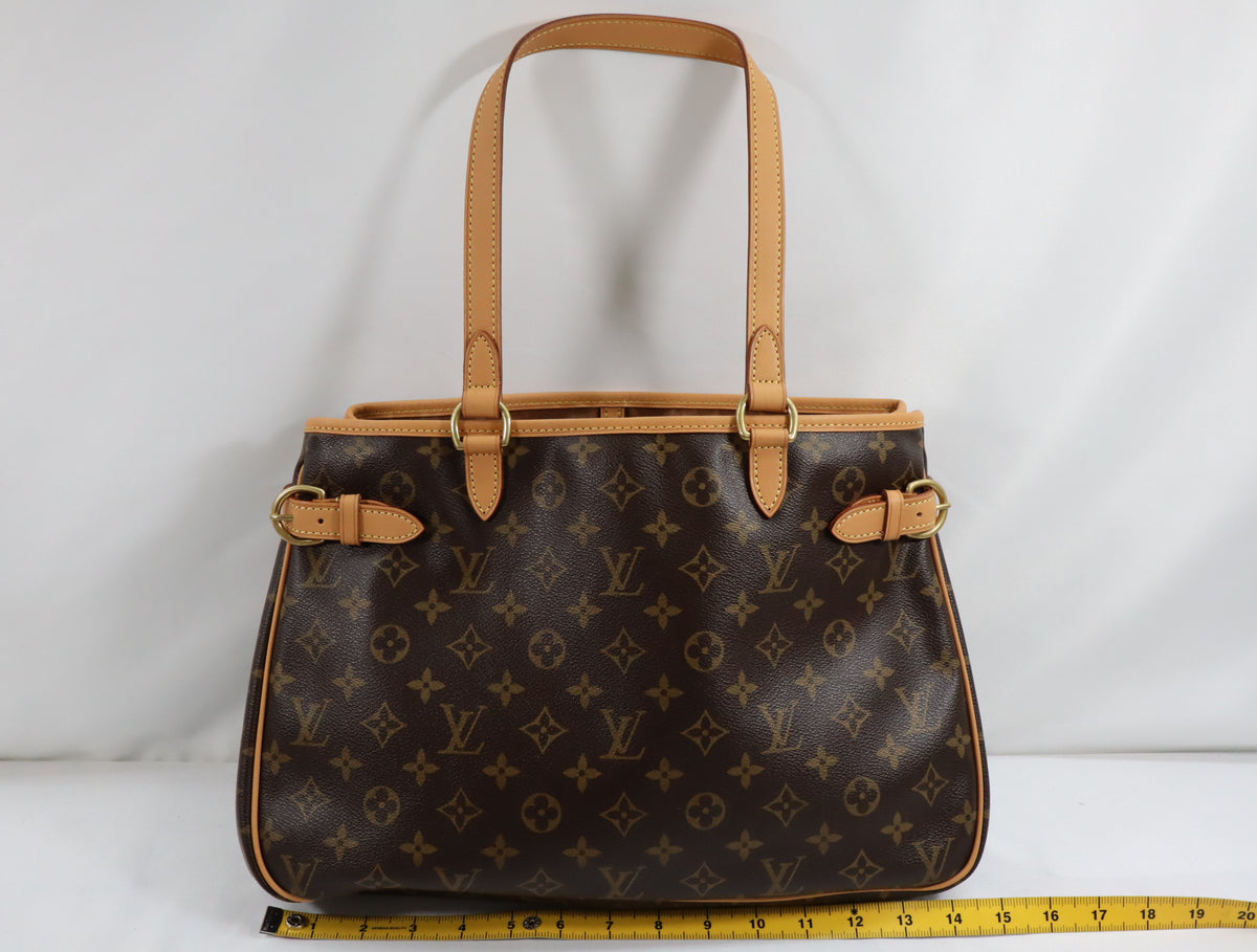 Pre-Owned #71110 Louis Vuitton Monogram Batignolles Horizontal Tote Bag M51154