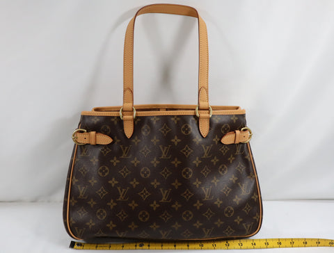 Pre-Owned #71110 Louis Vuitton Monogram Batignolles Horizontal Tote Bag M51154