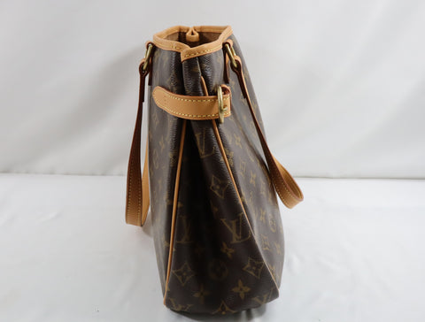Pre-Owned #71110 Louis Vuitton Monogram Batignolles Horizontal Tote Bag M51154