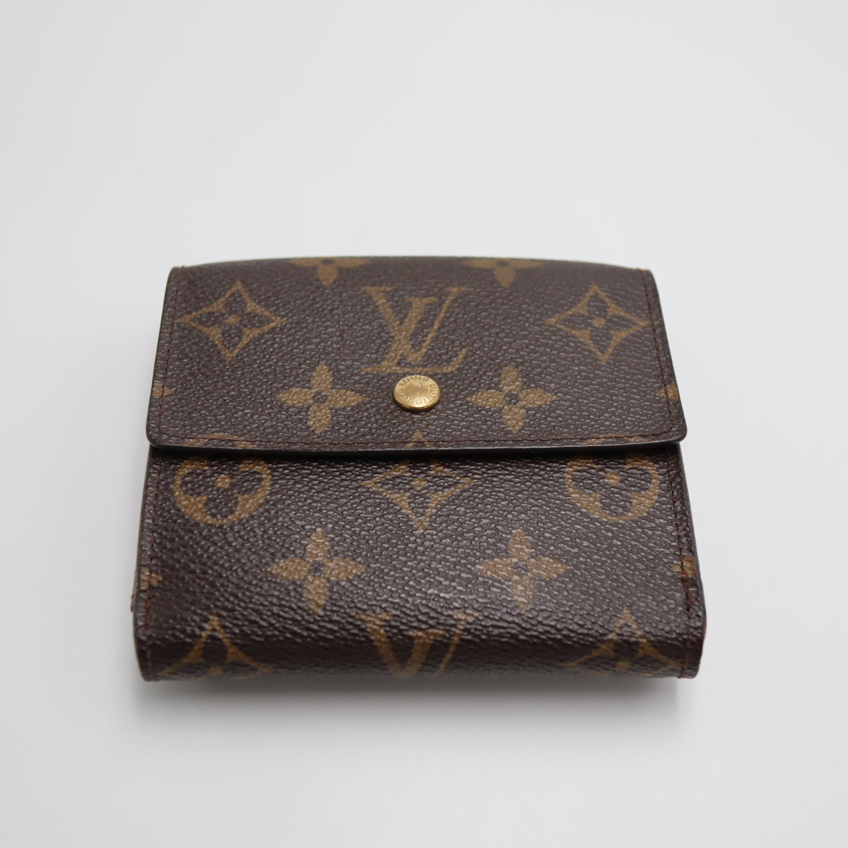 Pre-Owned #7484 Louis Vuitton Monogram Porte Monnaie Billets Tresor Wallet M61730