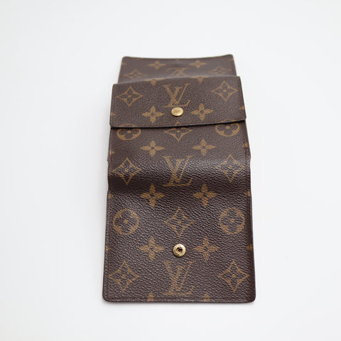 Pre-Owned #7484 Louis Vuitton Monogram Porte Monnaie Billets Tresor Wallet M61730