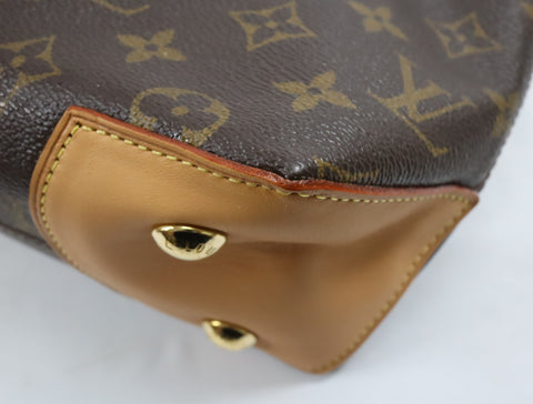 Pre-Owned #BP2711 Louis Vuitton Monogram Wilshire PM Tote Bag Handbag M45643