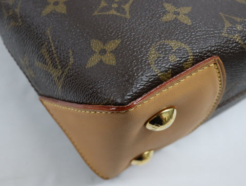 Pre-Owned #BP2711 Louis Vuitton Monogram Wilshire PM Tote Bag Handbag M45643