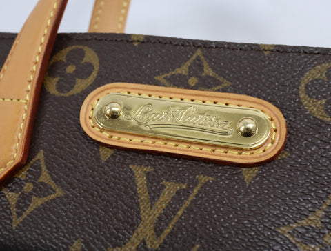 Pre-Owned #BP2711 Louis Vuitton Monogram Wilshire PM Tote Bag Handbag M45643