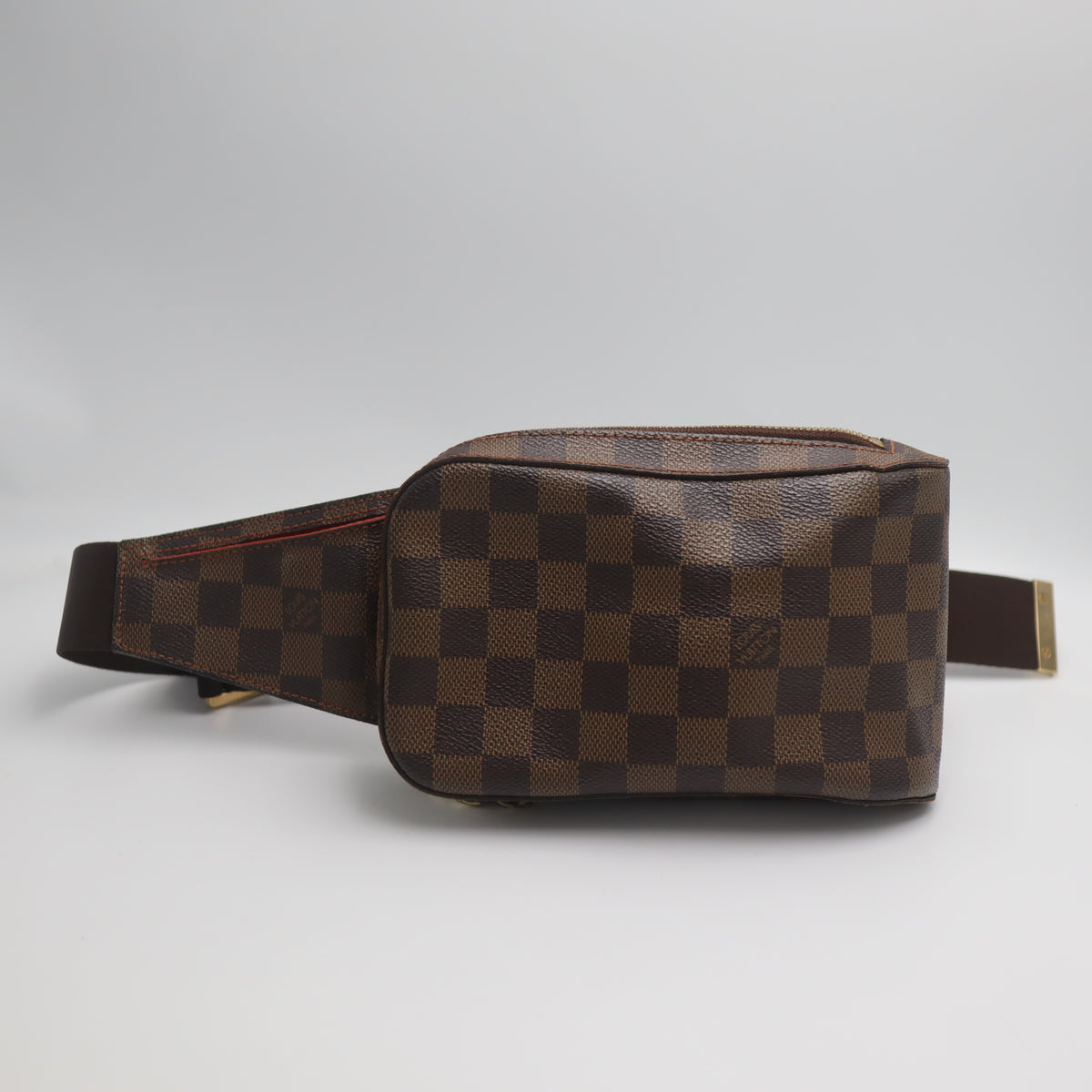 Pre-Owned #71492 Louis Vuitton Damier Ebene Geronimos Crossbody Bag N51994