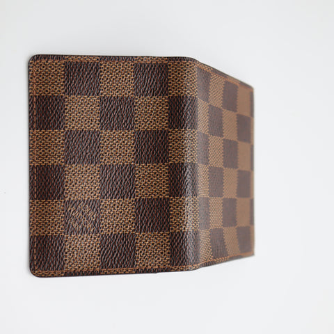 Pre-Owned #71007 Louis Vuitton Damier Enveloppe Cartes de Visite Card Holder N62920