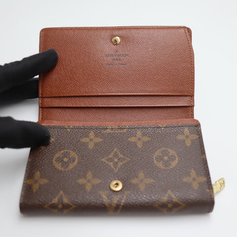 Pre-Owned #71009 Louis Vuitton Monogram Portefeuille Tresor Wallet M61736