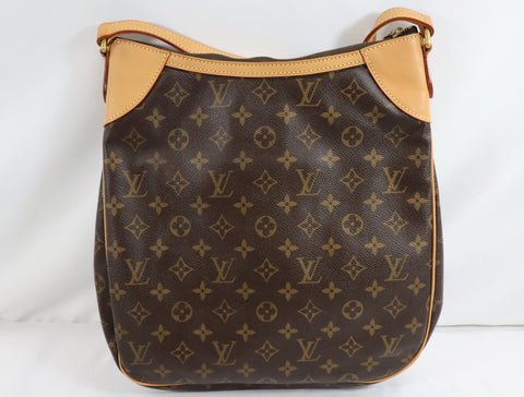 Pre-Owned #BP835-8 Louis Vuitton Monogram Odeon MM Shoulder Bag M56389