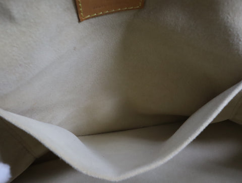 Pre-Owned #BP2540 Louis Vuitton Monogram Manhattan PM Hand Bag Brown M40026
