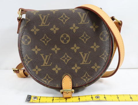 Pre-Owned #BP53994 Louis Vuitton Monogram Tambourine Crossbody Bag M51179