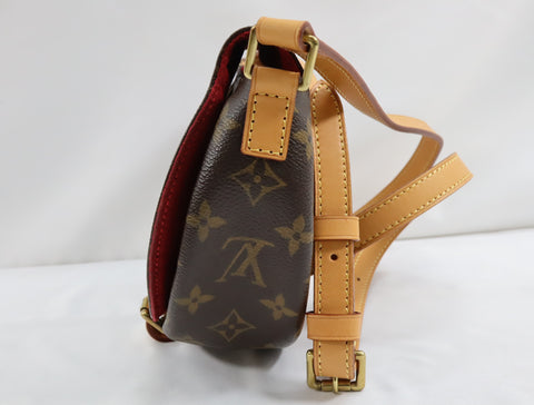 Pre-Owned #BP53994 Louis Vuitton Monogram Tambourine Crossbody Bag M51179