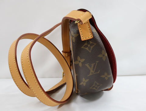 Pre-Owned #BP53994 Louis Vuitton Monogram Tambourine Crossbody Bag M51179