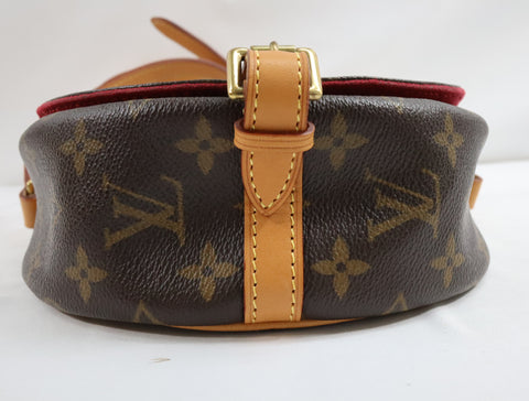 Pre-Owned #BP53994 Louis Vuitton Monogram Tambourine Crossbody Bag M51179