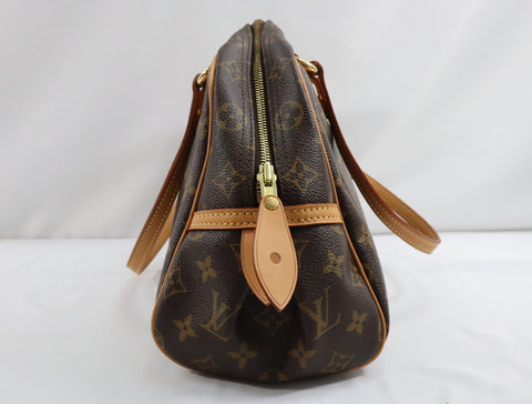 Pre-Owned #BP58-9 Louis Vuitton Monogram Montorgueil PM Shoulder Bag Brown M95565