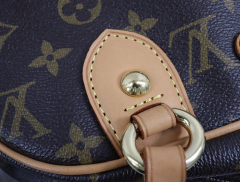 Pre-Owned #BP58-9 Louis Vuitton Monogram Montorgueil PM Shoulder Bag Brown M95565