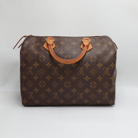 Pre-Owned #2234 Louis Vuitton Monogram Speedy30 Handbag M41526