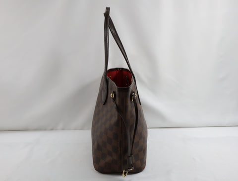 Pre-Owned #BP746-8 Louis Vuitton Damier Neverfull PM Tote Bag N51109