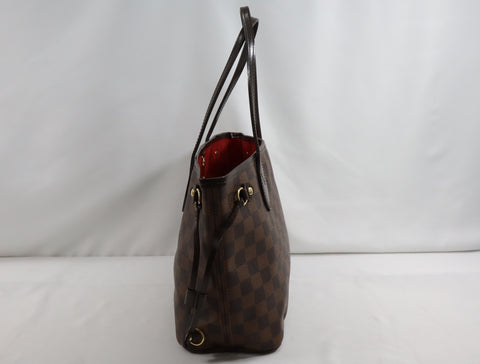 Pre-Owned #BP746-8 Louis Vuitton Damier Neverfull PM Tote Bag N51109