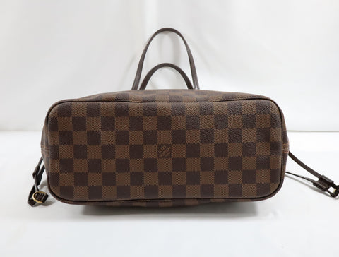 Pre-Owned #BP746-8 Louis Vuitton Damier Neverfull PM Tote Bag N51109