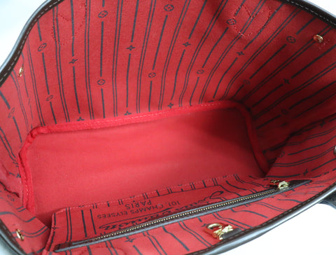 Pre-Owned #BP746-8 Louis Vuitton Damier Neverfull PM Tote Bag N51109