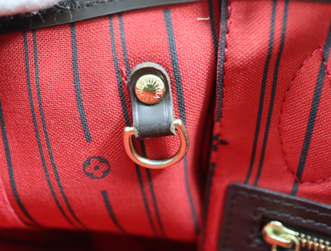 Pre-Owned #BP746-8 Louis Vuitton Damier Neverfull PM Tote Bag N51109