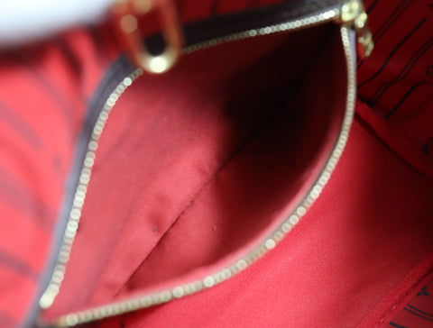 Pre-Owned #BP746-8 Louis Vuitton Damier Neverfull PM Tote Bag N51109