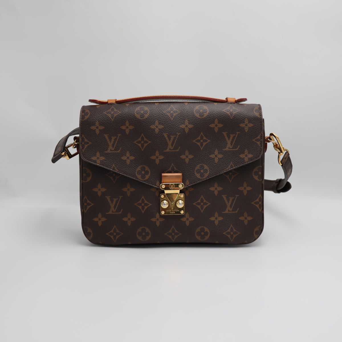 Pre-owned #71026 Louis Vuitton Pochette Métis Monogram Canvas - Handbags M44875