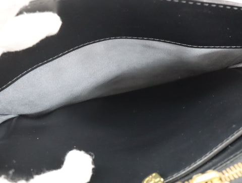 Pre-Owned #R12166 Louis Vuitton Epi Leather Pont Neuf Handbag Black M52052