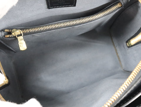 Pre-Owned #R12166 Louis Vuitton Epi Leather Pont Neuf Handbag Black M52052