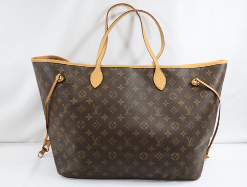 Pre-Owned #BP ALAN05236 Louis Vuitton Monogram Neverfull GM Tote Bag M40157