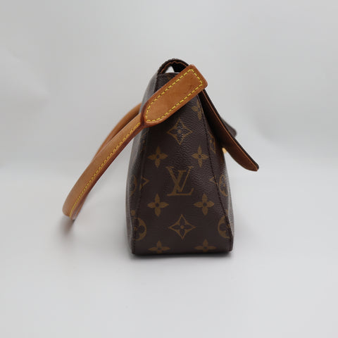 Pre-Owned #2236 Louis Vuitton Monogram Mini Looping Shoulder Bag Hand Bag M51147