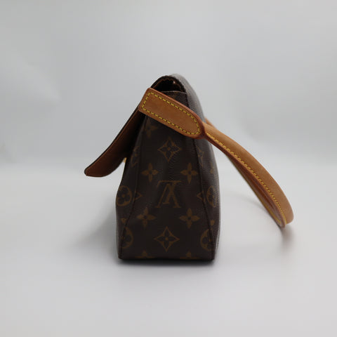 Pre-Owned #2236 Louis Vuitton Monogram Mini Looping Shoulder Bag Hand Bag M51147