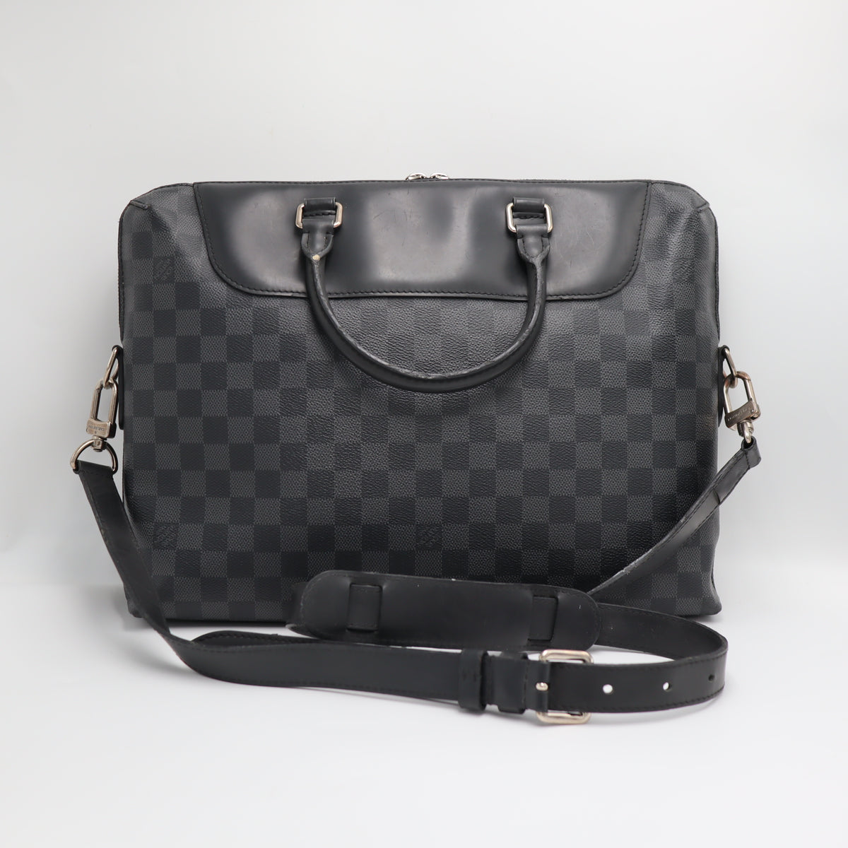 Pre-Owned #2273 Louis Vuitton Damier Grafitto Porto de CumanjourNM 2way Crossbody Handbag N48260