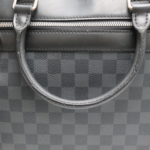 Pre-Owned #2273 Louis Vuitton Damier Grafitto Porto de CumanjourNM 2way Crossbody Handbag N48260