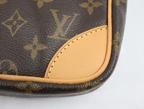 Pre-Owned #BP70451 Louis Vuitton Monogram Danube Crossbody Bag Brown M45266